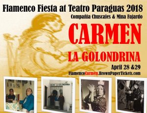 CARMEN LA GOLONDRINA Flamenco Fiesta at Teatro Paraguas