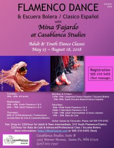 Flamenco Classes in Santa Fe NM